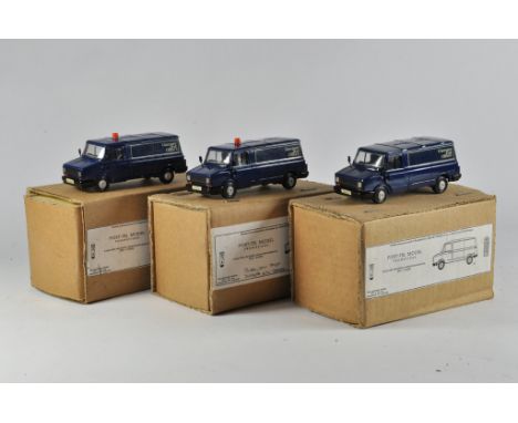 Smith Auto Models 1/48 scale for Roxley Models White Metal Sherpa Van Trio of hand built Models. For Post Tel Promotions. Gen