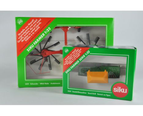 Siku Duo of 1/32 Implements. M in Boxes. (2)