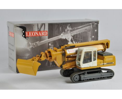 Conrad 1/50 2909 Leonard Telescopic Rotary Boom K8000 on Liebherr R924 Tracked Carrier. M in Box.