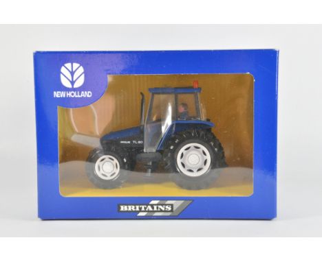 Britains 1/32 New holland TL 80 Tractor. Dealer box. M in Box. 