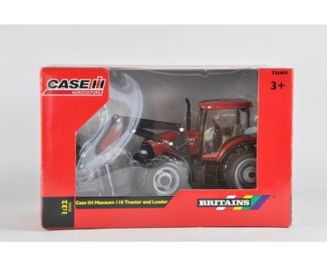 Britains 1/32 Case IH 110 Tractor with loader. Ex Display. VG to E in Opened box.