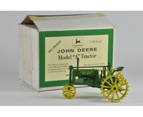 Paul Stephan 1/32 John Deere Model A Tractor. Special Hand Built Model. Rare. 