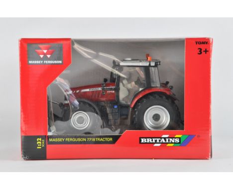 Britains 1/32 Massey Ferguson 7718 Tractor. Ex Display. VG to E in Opened box.