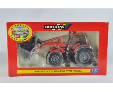 Britains 1/32 Same Rubin 150 Tractor with Loader. M in Box.