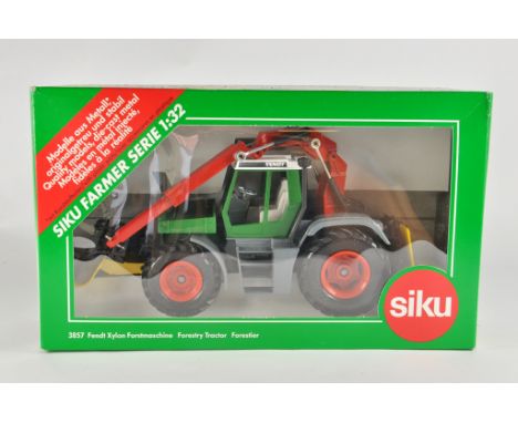 Siku 1/32 Fendt Xylon Forestry Tractor. M in Box.