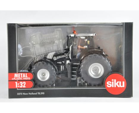 Siku 1/32 New Holland T8.390 Black Edition Tractor. Ex Display so VG to E in Opened Box.