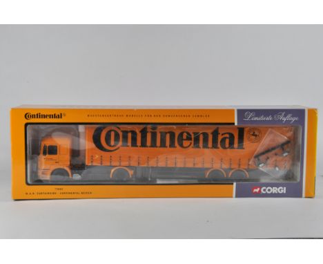 Corgi 1/50 Diecast Commercial Truck and Trailer. 75802. Continental Reifen. M in Box.
