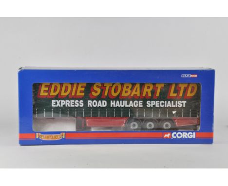 Corgi 1/50 Diecast Commercial Trailer. Eddie Stobart. M in Box.