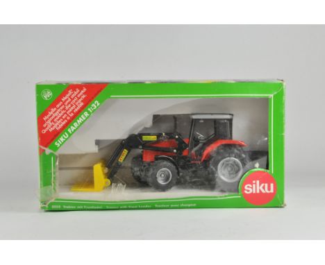 Siku 1/32 Massey Ferguson Tractor with Front Loader. NM to M in Box.