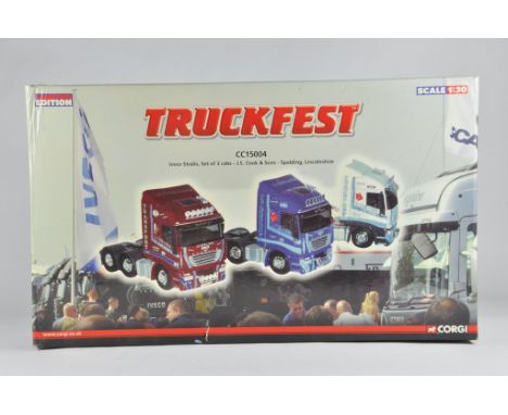 Corgi 1/50 CC15004 Truckfest Set for J S Cook and Soons. NM to M in Box.