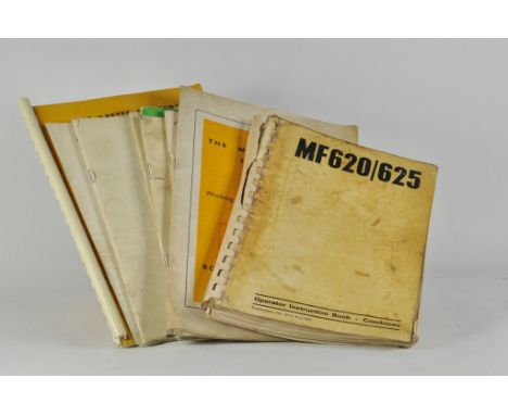 Selection of Tractor and Machinery Workshop Manuals. Grubby.