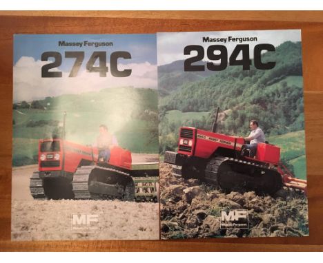 Massey Ferguson Tractor Sales Brochures and Leaflets 