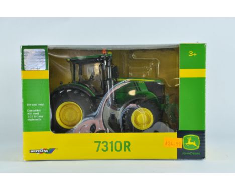 Britains 1/32 John Deere 7310R Tractor. Ex Display. VG to E in Opened box.