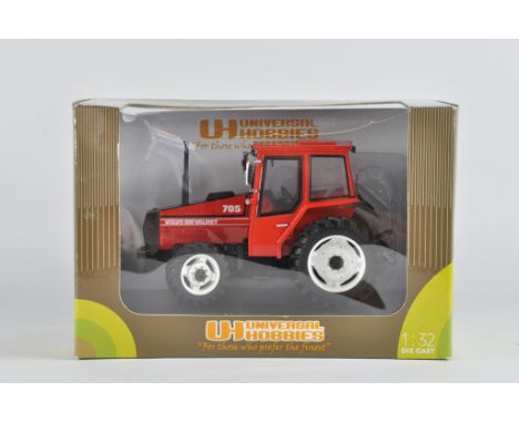 Universal Hobbies 1/32 Valmet 705 Tractor. Ex Display. VG to E in Opened box.