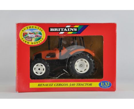 Britains 1/32 Renault Cergos Tractor. Ex Display. VG to E in Opened box.