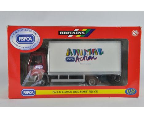Britains 1/32 RSPCA Iveco Cargo Box Lorry. M in Box.