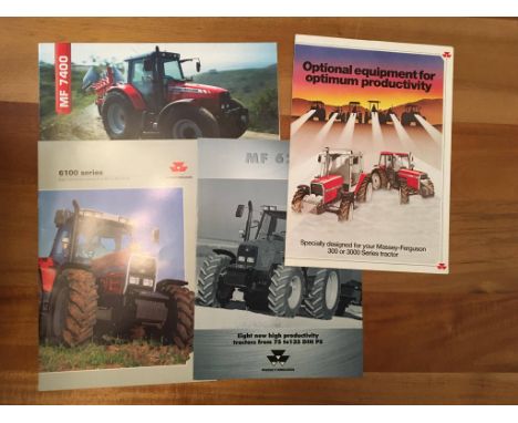 Massey Ferguson Tractor Sales Brochures and Leaflets 