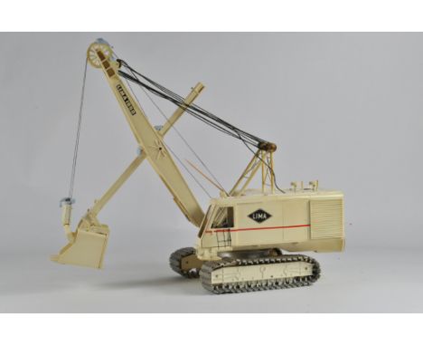 ATM 1/48 Resin and White Metal LIMA 1850 Cable / Line Shovel Excavator in White. NM with Box. Very Rare.