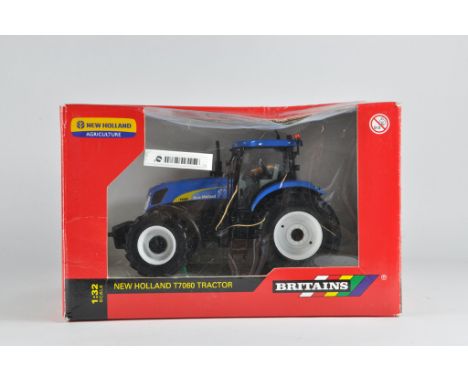 Britains 1/32 New Holland T7060 Tractor. M in Box.