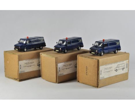 Smith Auto Models 1/48 scale for Roxley Models White Metal Sherpa Van Trio of hand built Models. For Post Tel Promotions. Gen