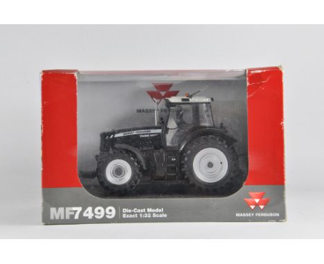 Universal Hobbies 1/32 Massey Ferguson 7499 Black Edition Tractor. M in Box.
