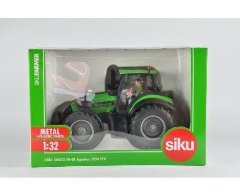 Siku 1/32 Deutz Agrotron 7230 Tractor. Ex Display so VG to E in Opened Box.