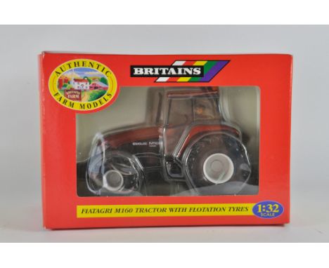 Britains 1/32 Fiatagri M160 Tractor with flotation tyres. M in Box.