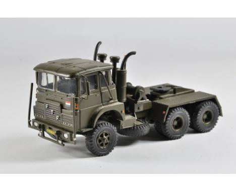 ASAM Models 1/48 White Metal Dutch Army FTF HD 6x6 Truck for Trank Transporter. Compliments Lot 398. NM to M. 