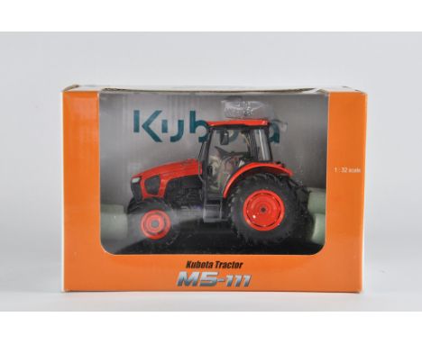 Universal Hobbies 1/32 Kubota  M5-111 Tractor. Ex Display. VG to E in Opened box.