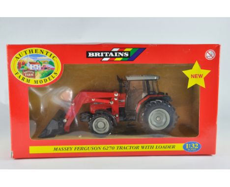 Britains 1/32 Massey Ferguson 6270 Tractor with Loader. M in Box.