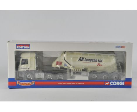 Corgi 1/50 Diecast Commercial Truck and Trailer. CC13610. A K Longson Ltd. M in Box.