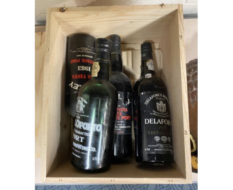 FOUR BOTTLES OF VINTAGE PORT