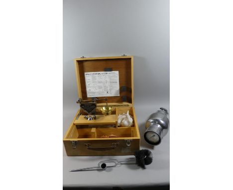 A Cased Speedy Moister Tester by Thomas Ashworth &amp; Co. 