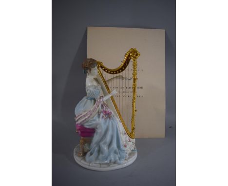 A Royal Worcester Figure, Music, With Certificate 