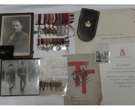 A group of Second War medals awarded to Captain (later Colonel) John Barron Irvine, Royal Artillery:- Military Cross dated 19