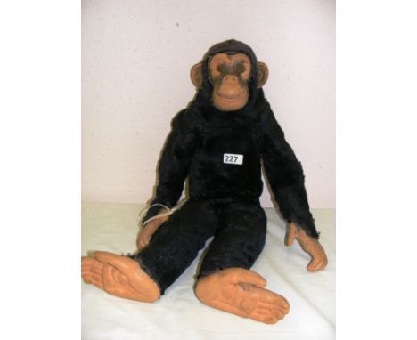 A vintage Deans Childs Play Toys Ltd Chimp measuring 22" long. CONDITION REPORT: Good condition.