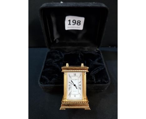 Miniature Carriage Clock