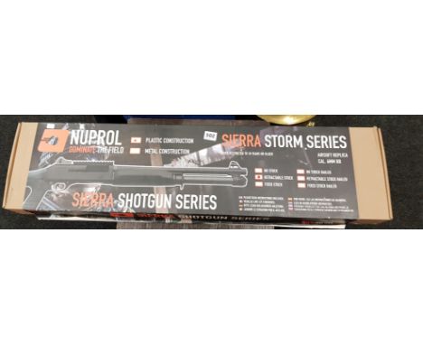 Nuprol Sierra Storm series shotgun and 4 shells