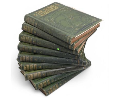 Axe, Prof J Wortley - 'The Horse its Treatment in Health and Disease' nine volumes Gresham Publishing Company 1906 in green a