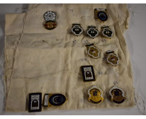 Trade Union History - Trams -  The Municipal Tramways & Transport Association Incorporated, an enamel badge, Glasgow 1934; ot