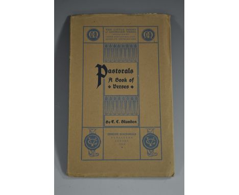 Poetry - Blunden [Edmund Charles], Pastorals: A Book of Verses, first edition, later signed by the author in 1966, Erskine Ma