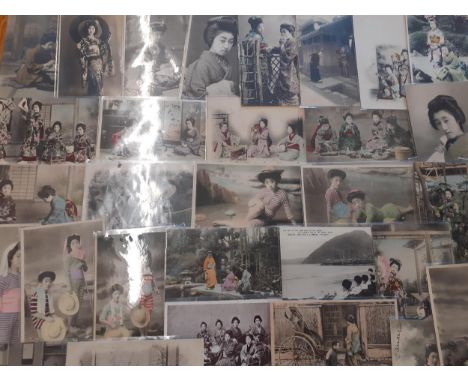 Vintage Dare Devil and swimming postcards to include a signed Diving Belles card, Professor Osbourne, Madge Goodall, a 1954 s