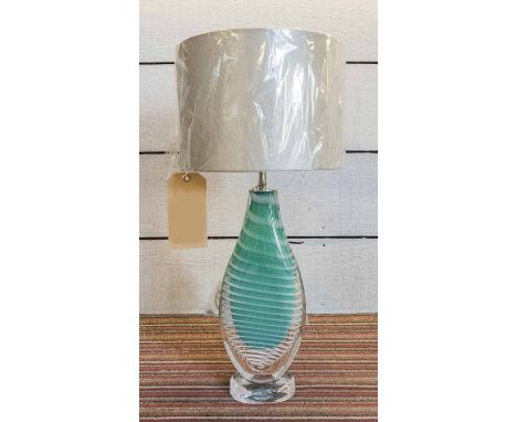 BEST AND LLOYD HUMBUG TABLE LAMP, with shade, 60cm H.