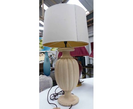BEST &amp; LLOYD CERAMIC TABLE LAMP, with shade, 87cm H.