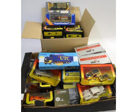 CORGI TOYS various boxed models including Little &amp; Large sets, 1359 Ford Escort, 1355 Talbot Matra, 1372 Jaguar XJS, 1352