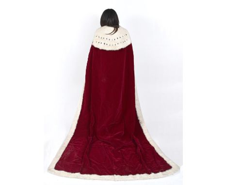 CORONATION ROBES &amp; ACCESSORIES - LADY BARONESS HEADLEY a wonderful set of George VI Coronation robes worn by Lady Barones