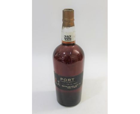 VINTAGE PORT - OPORTO, BRUTTON, MITCHELL TOMS LTD, YEOVIL &amp; CHARD a large vintage bottle of port, the label marked Port N