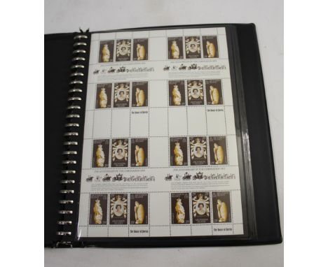 STAMP ALBUMS including 3 albums of 25th Anniversary of the Coronation Her Majesty QE II 1953-1978, including mint British Com