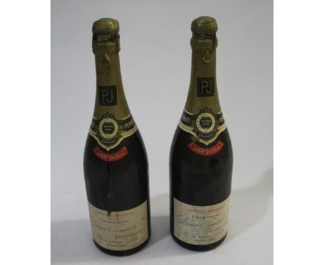 PERRIER-JOUET - VINTAGE CHAMPAGNE 2 bottles of Perrier-Jouet Special Reserve Champagne, Extra Dry. 
