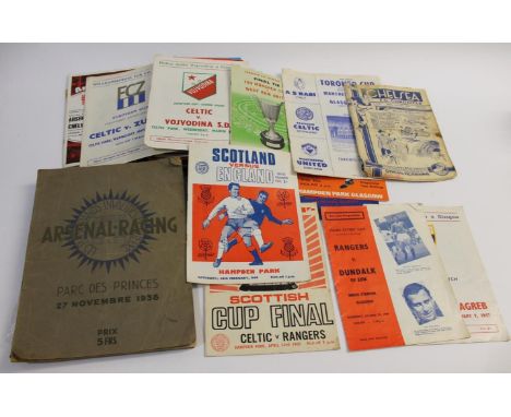 COLLECTION OF VINTAGE FOOTBALL PROGRAMMES an interesting collection of league and non league football programmes, mostly from